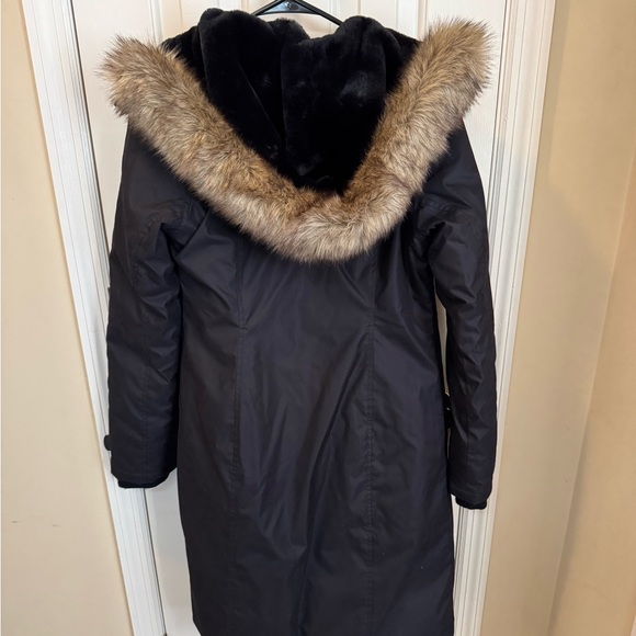 TNA Black Hooded Parka - Picture 2 of 7